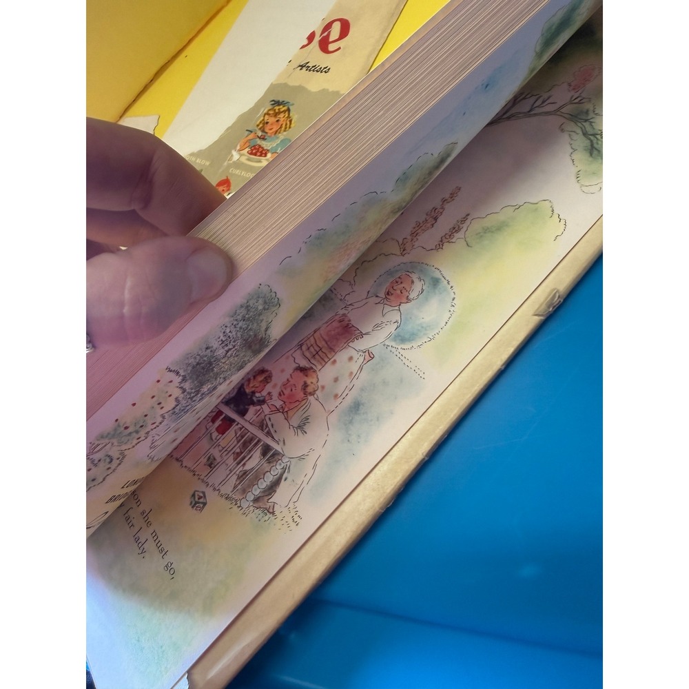Vintage 1946 Mother Goose Carolyn Wells Edition Garden City Publishing Co Book - Picture 5 of 6